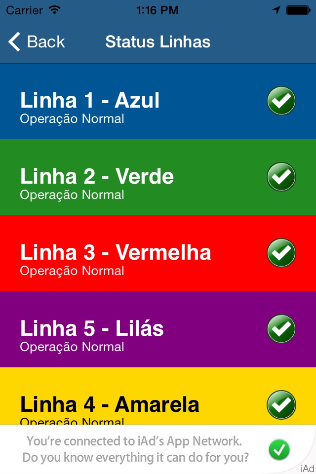 DUE Sao Paulo - Infomações CPTM, METRO e SPTRANS em tempo real screenshot 4