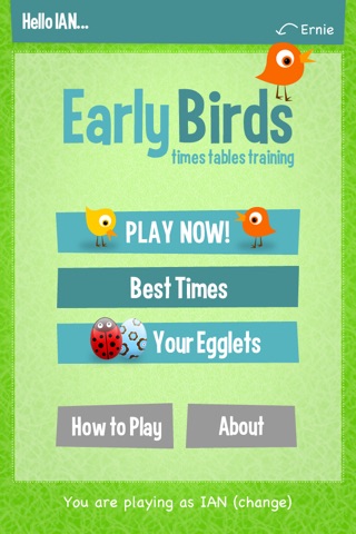 Early Birds: Times Tables Training screenshot 2