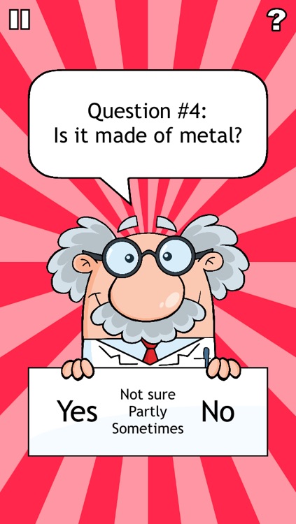 Professor Q - Reads your mind in 20 questions