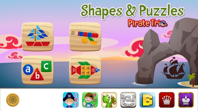 Shapes & Puzzles by Pirate Trio(圖1)-速報App