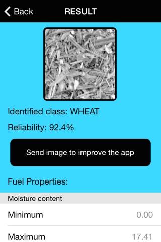 BiomassID screenshot 2