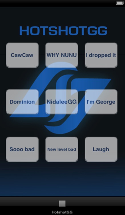 Soundboard for League of Legends Pro Player edition