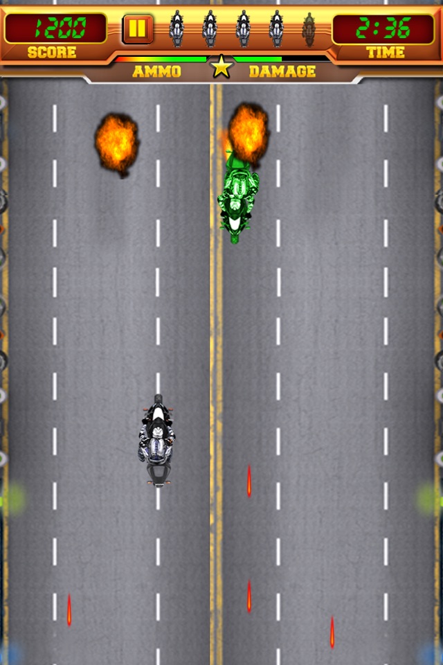 A Jet Bike Blaster - Motorcycle Burnout Fast Speed Racing screenshot 3
