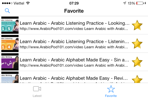 Learn Arabic in Videos screenshot 2