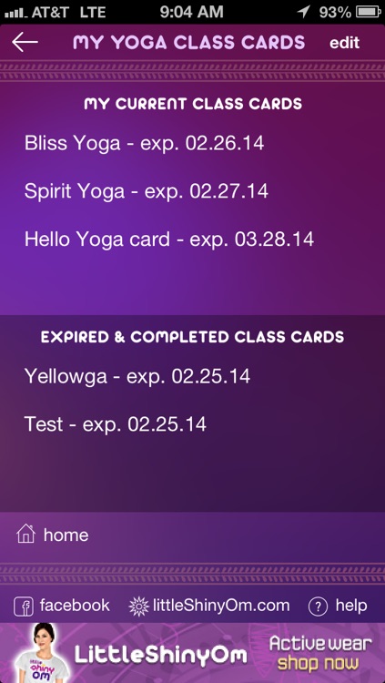 My Yoga Class Cards screenshot-3