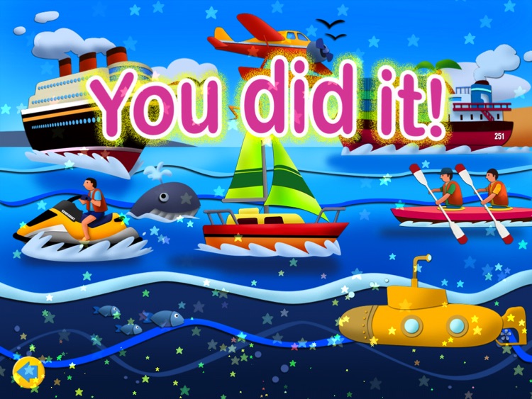 Transport Jigsaw Puzzles 123 Free for iPad - Fun Learning Puzzle Game for Kids