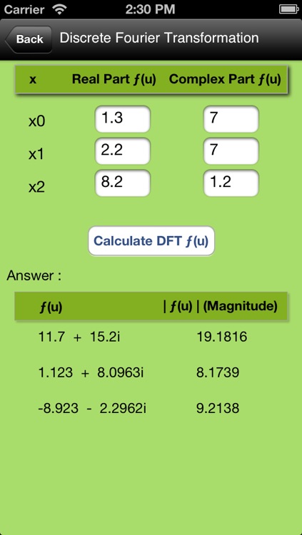 Fourier Transform