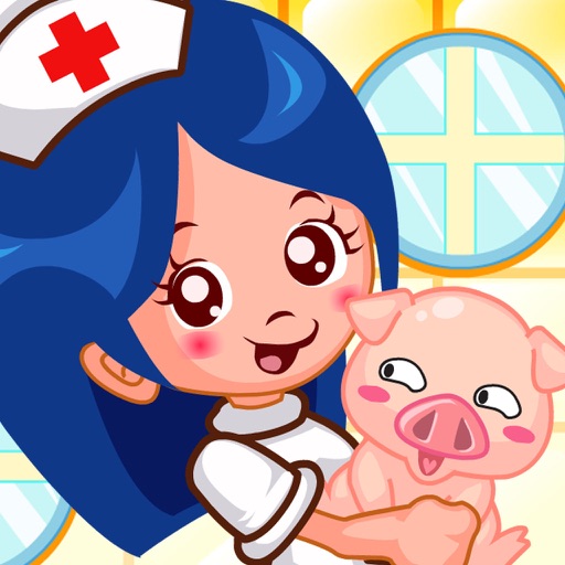 Cute Pet Hospital Free Icon