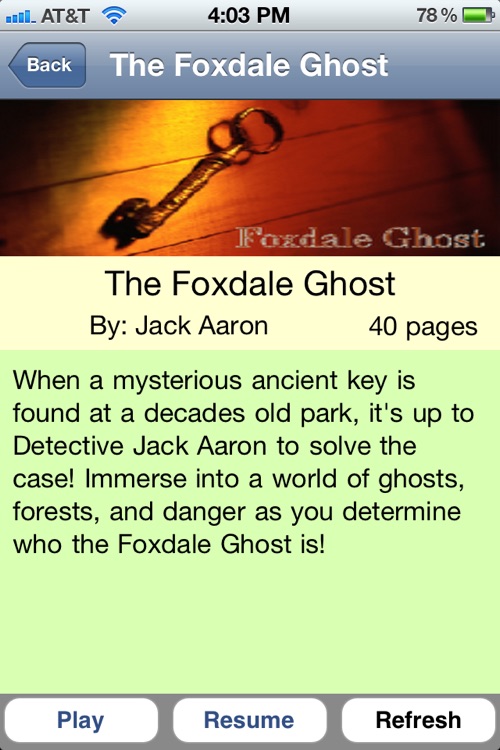 iStory - interactive fiction and text adventure