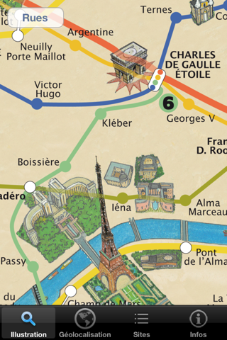 Paris découverte - plans, métros & monuments - Premium screenshot 2