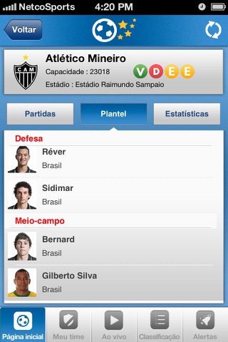 Hora do Gol, futebol do Brasil screenshot 3