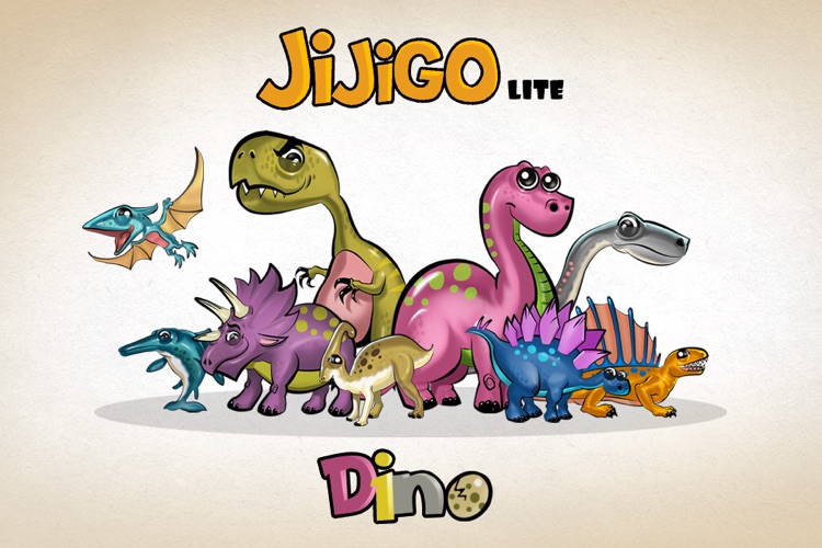 Jijigo: Układanka z dinozaurami Lite