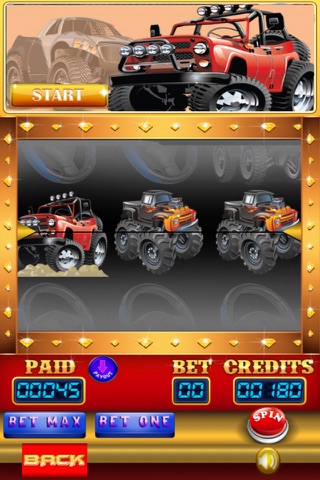 Monster Truck Slots - Offroad Las Vegas Destruction screenshot 4