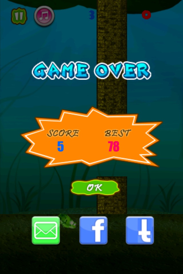 Flappy Toad screenshot 3