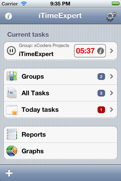 iTimeExpert: Time tracking system (FREE)