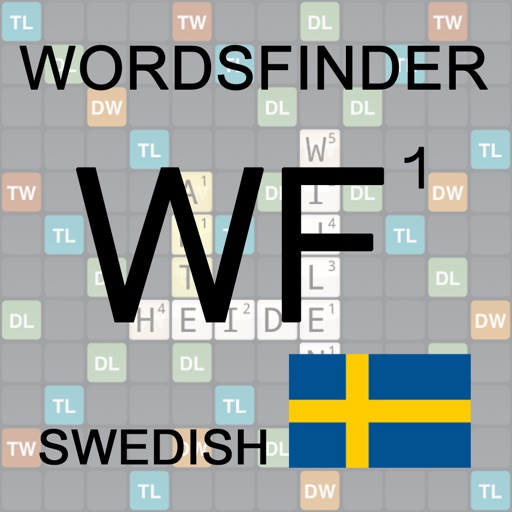 SV Words Finder Wordfeud Svenska/Swedish - find the best words for Wordfeud, crossword and cryptogram Icon