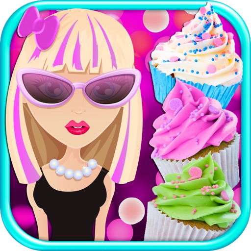 Celebrity Cupcakes Maker - Virtual Kids Cupcake Bakery icon