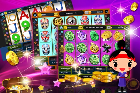 Asian Fortune SLOTS ™- Far East Casino Slot Machine Action! screenshot 4