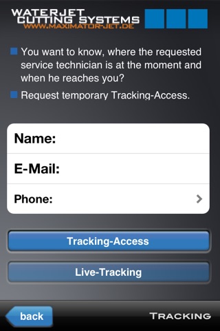 Waterjet-App screenshot 3