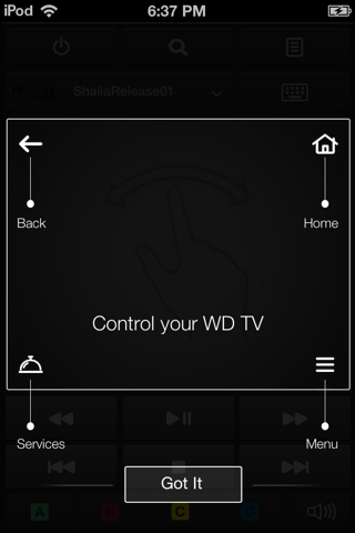 WD TV Remote screenshot 4