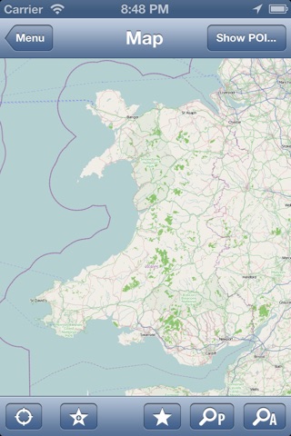 Wales Offline Map - PLACE STARS screenshot 2