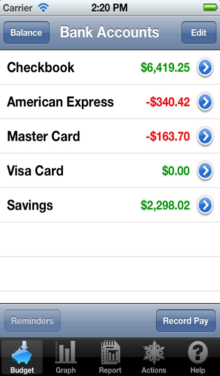 Budget Touch screenshot-3