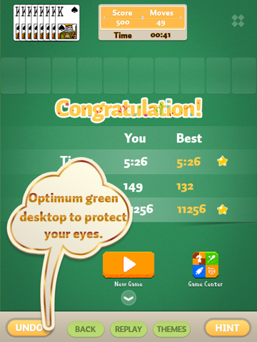 Spider Solitaire* HD screenshot 2