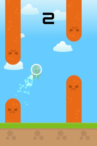 Tappy Bü - Sparkle-matic jetpack adventure screenshot 3