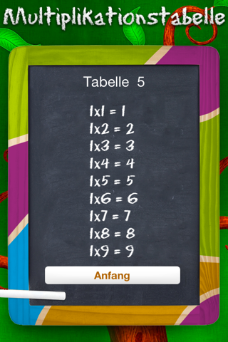 Multiplication table: help your child learn their tables! screenshot 2