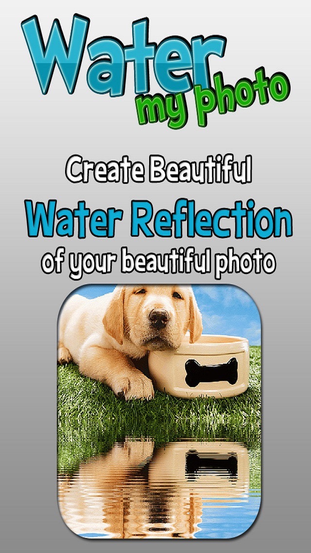 Water Photo Reflection voor Tumblr, MSN, IG, FB, PS, KIK, POF iPhone app afbeelding 4
