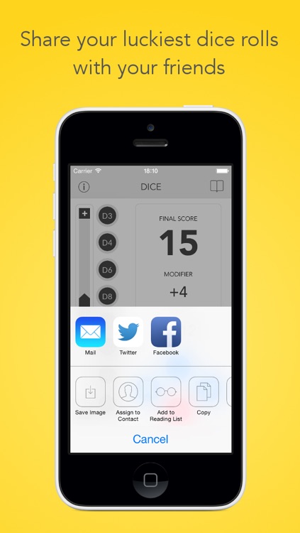 Dice - Your app for RPGs, wargames and board games screenshot-2