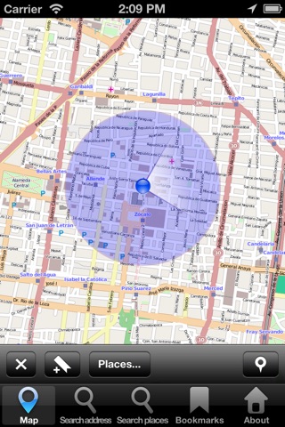 Map Mexico City, Mexico: City Navigator Maps screenshot 2