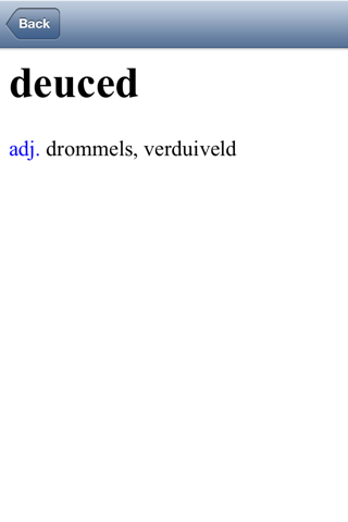 Offline Dutch English Dictionary Translator for Tourists, Language Learners and Students screenshot 3