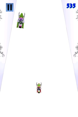 Ninja Warrior Snow Age Racer FREE - Speed Rally Snowmobile League screenshot 4