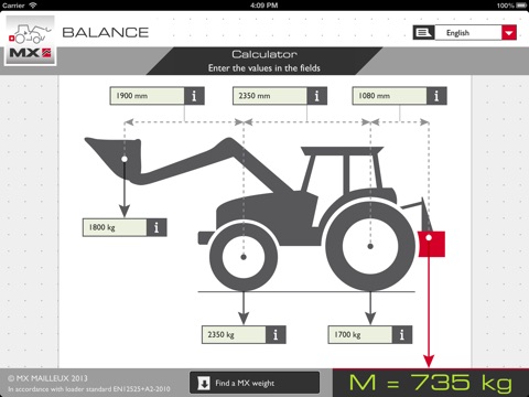 MXBalance screenshot 2