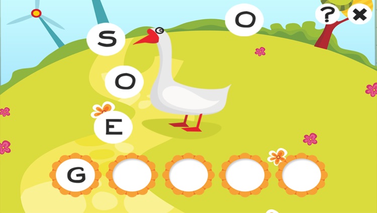 ABC Farm games for children: Train your word spelling skills of animals for kindergarten and pre-school screenshot-3