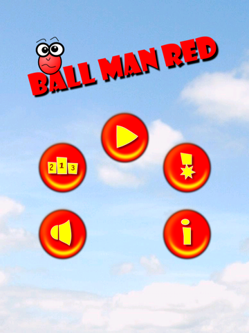 Ball Man Red (bubble game physics shooter) HD screenshot 4