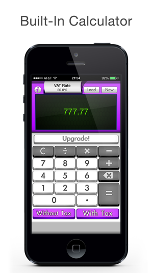 V.A.T. Calculator ∙ Tax Me ∙ Free UK VAT Calc Tool App(圖2)-速報App