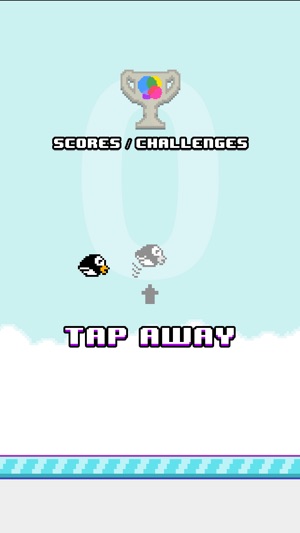 Icy Penguin - A Flappy Frozen Adventure(圖1)-速報App