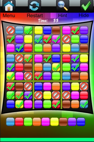 Colour Sudoku screenshot 3