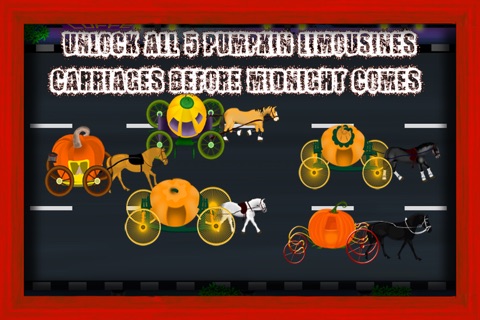 Limousine Race Halloween : The Pumpkin Carriage Luxury Services - Free Edition screenshot 3