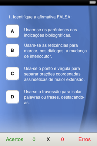 Quiz de Português screenshot 4