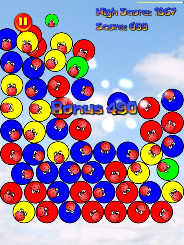 Ball Man Red (bubble game physics shooter) HD(圖3)-速報App