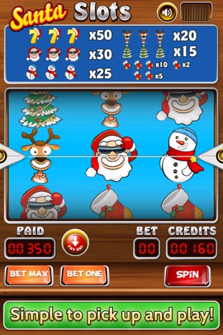 Santa Xmas Slots FREE - Get wolf run lucky and win big igt christmas casino slot wms freeslots jackpots! screenshot 2