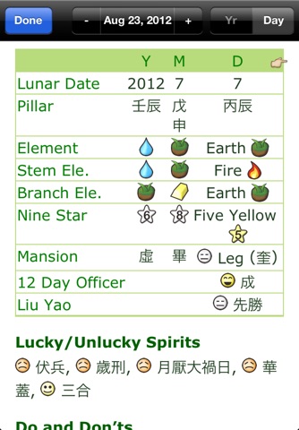 Chinsoft Lunar Calendar screenshot 4