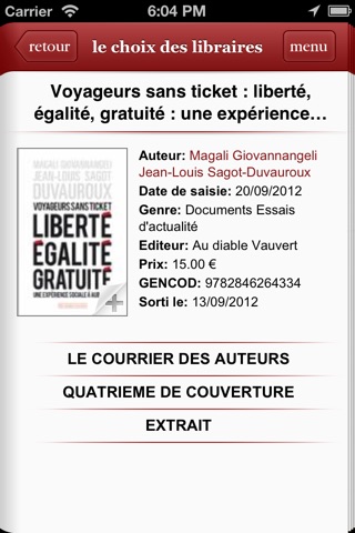 Le Choix des Libraires screenshot 3