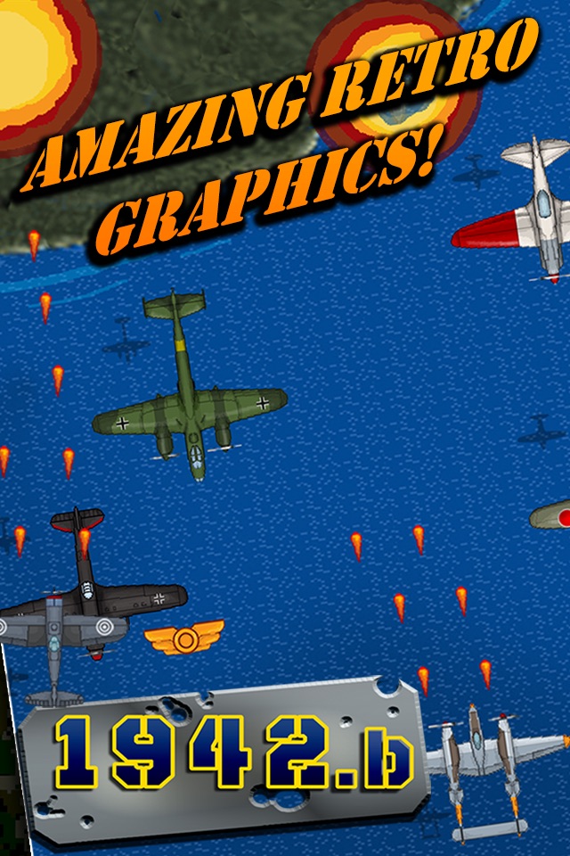 1942.B Pro - The Best retro airplane dogfight shooting fun for boysUS screenshot 2