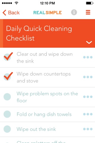 Real Simple Checklists screenshot 3