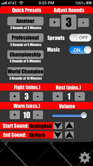 MMA Timer Lite - Free Mixed Martial Arts Round Interval Time(圖3)-速報App