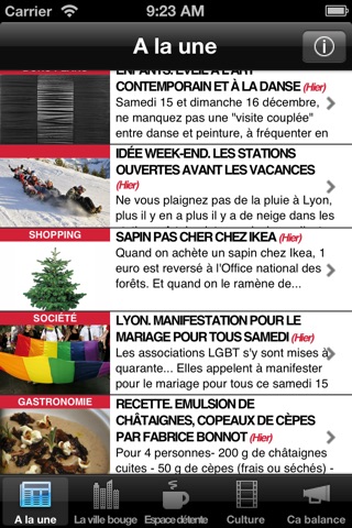 Tribune de Lyon screenshot 2
